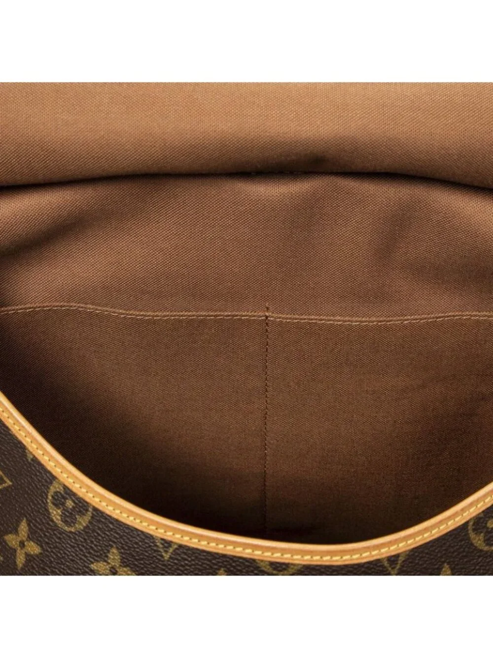 Louis Vuitton Saumur Brown Monogram Canvas - Picture 9 of 10